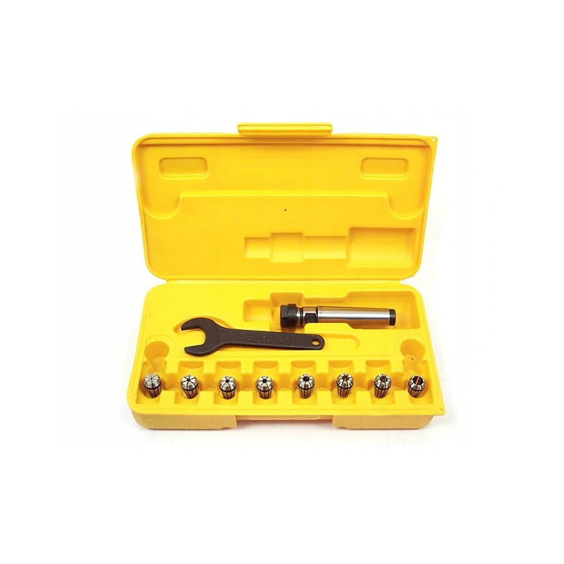 Kleštinový upínač ER16 - MS2 + 8 ks kleštin (DM 076)