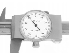 Posuvné měřítko s číselníkovým úchylkoměrem 150MM (186-312S)