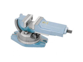 Strojní otočný a naklápěcí svěrák 125 mm - BISON (6530-125)