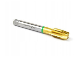 Strojní závitník pro metrické závity průchozí (Rm ≤ 1200), DIN376 HSS-E TiN - M12 - FENES