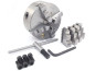 Soustružnické 4-čelistní sklíčidlo samostředící, litinové - 125 mm (3604)