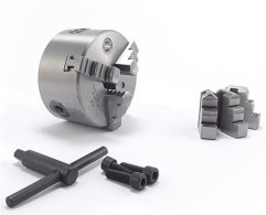 Soustružnické 3-čelistní sklíčidlo samostředící, litinové - 200 mm (DK11-200)