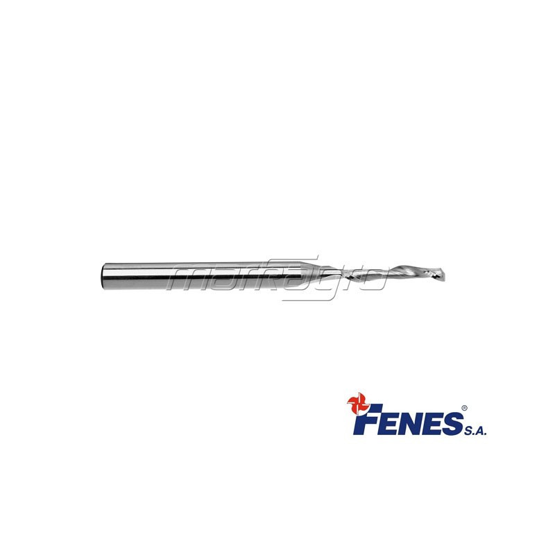 Stopková fréza 1-břitá drážkovací na odváděcí drážky do materiálu z PVC NFPo, HSS-E - 5x14x80 mm - FENES Stopková fréza 1-břitá drážkovací na odváděcí drážky do materiálu z PVC NFPo, HSS-E - 5x14x80 mm - FENES