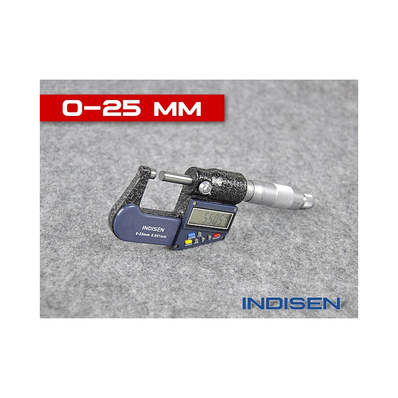 Mikrometr digitální pro měření vnějších průměrů 0 - 25 mm (2311-0250) Mikrometr digitální pro měření vnějších průměrů 0 - 25 mm (2311-0250)
