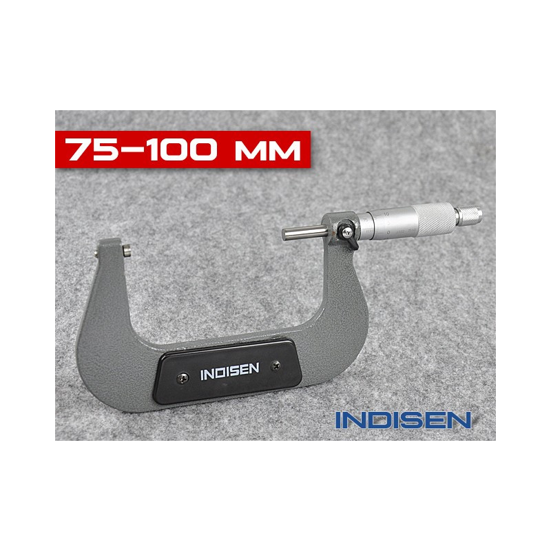 Mikrometr pro měření vnějších průměrů 75 - 100 mm - INDISEN (2322-7510) Mikrometr pro měření vnějších průměrů 75 - 100 mm - INDISEN (2322-7510)