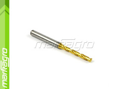 Vrták s válcovou stopkou, 5xD - 4,2 mm, VHM TiN