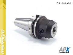 Držák BT40 - WE16 - 63 mm s válcovou stopkou Weldon (APX 7624)