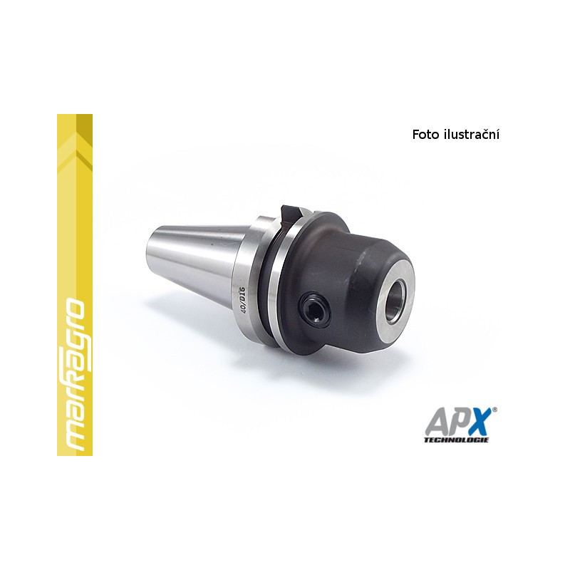 Držák BT40 - WE16 - 63 mm s válcovou stopkou Weldon (APX 7624)