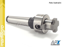 Frézovací trn pro frézovací hlavy s unášecími drážkami Morse 4 - 40 mm - 25 mm (APX 7432)