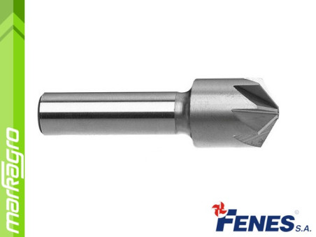 Záhlubník kuželový 120° s válcovou stopkou, DIN347-A HSS - 10 mm (FENES)
