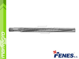 Ruční výstružník kuželový 1:50 s břity ve šroubovici - 4 mm, DIN9-B HSS (FENES)