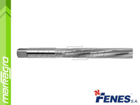 Ruční výstružník D7,5 H7 s břity ve šroubovici - 7,5 mm, DIN206-B HSS (FENES)
