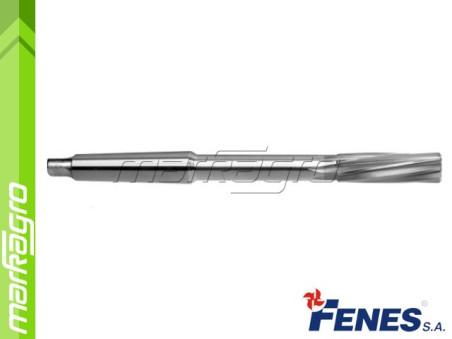 Strojní výstružník D34 H7 se stopkou Morse s břity ve šroubovici DIN208-B HSS - 34 mm (FENES)