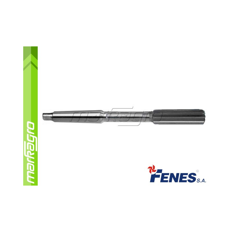 Strojní výstružník D44 H7 se stopkou Morse s přímými břity DIN208-A HSS-E - 44 mm (FENES)
