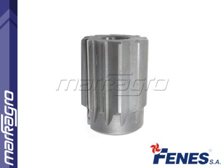 Strojní výstružník D62 H7 nástrčný s přímými břity DIN219-A HSS - 62 mm (FENES)