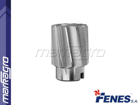 Strojní výstružník D65 H7 nástrčný s břity ve šroubovici DIN219-B HSS - 65 mm (FENES)