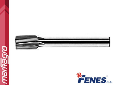 Strojní NC výstružník D6 H7 s válcovou stopkou s břity ve šroubovici DIN8090-B VHM - 6 mm (FENES)