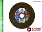 Řezný kotouč plochý - 125 mm x 1 mm x 22,2 mm, PRO-LINE verze METAL+INOX (malá etiketa), TYP 41 - ANDRE (010180)