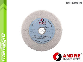 Brusný kotouč plochý - 80 mm x 20 mm x 20 mm, s keramickým pojivem, TYP 1 - ANDRE (510066)