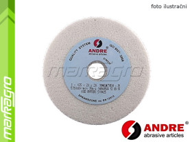Brusný kotouč plochý - 100 mm x 20 mm x 20 mm, s keramickým pojivem, TYP 1 - ANDRE (510164)