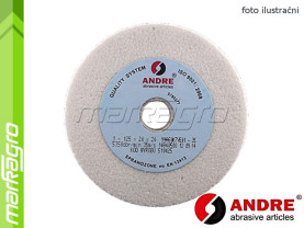 Brusný kotouč plochý - 125 mm x 20 mm x 20 mm, s keramickým pojivem, TYP 1 - ANDRE (510419)