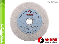 Brusný kotouč plochý - 150 mm x 20 mm x 20 mm, s keramickým pojivem, TYP 1 - ANDRE (510818)