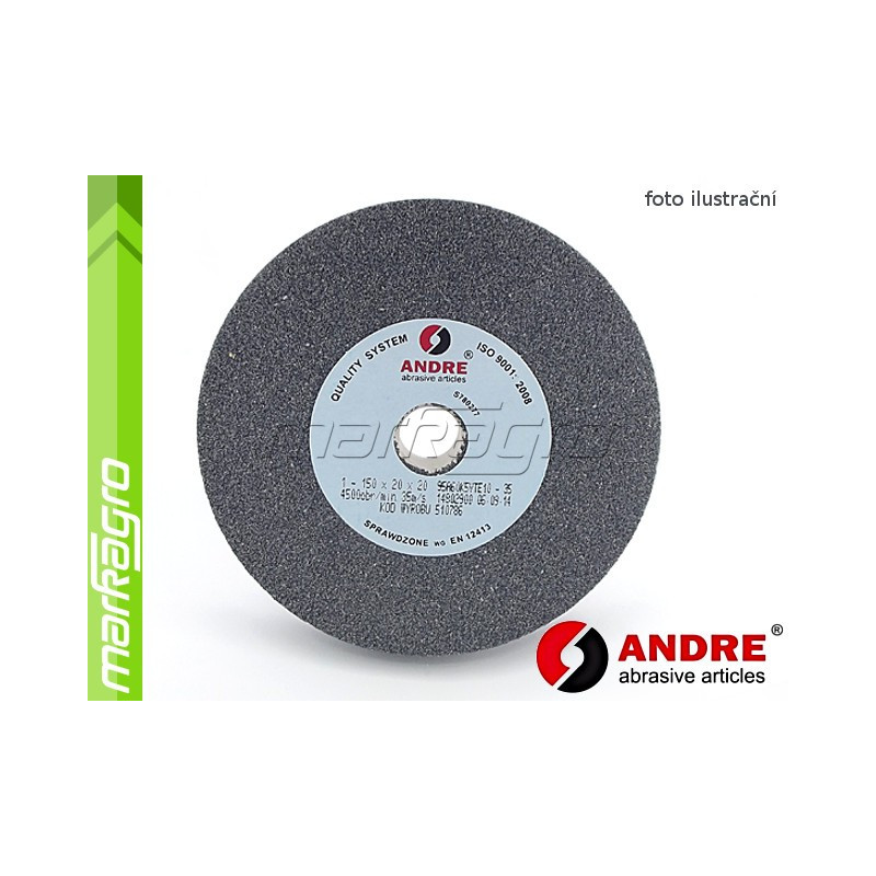 Brusný kotouč plochý - 200 mm x 25 mm x 32 mm, s keramickým pojivem, TYP 1 - ANDRE (511410) Brusný kotouč plochý - 200 mm x 25 mm x 32 mm, s keramickým pojivem, TYP 1 - ANDRE (511410)