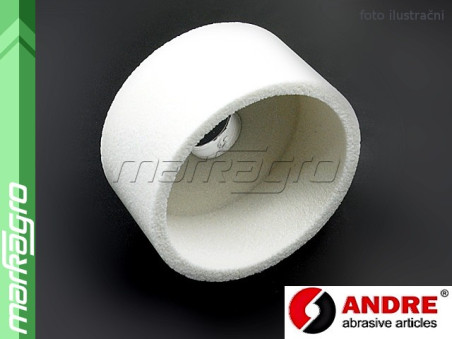 Brusný kotouč hrncovitý - 100 mm x 40 mm x 20 mm, s keramickým pojivem, TYP 6 - ANDRE (520587)