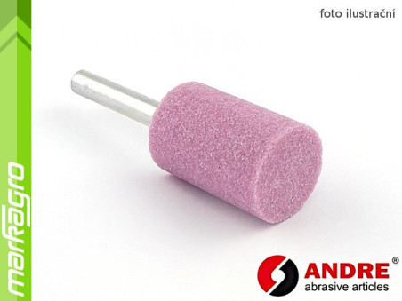 Brusné tělísko válcové - 40 mm x 25 mm x 6 mm, s keramickým pojivem, TYP 5210 - ANDRE (550331)