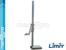 Výškoměr analogový 500 mm, základna 150 x 90 mm - LIMIT (2246-0106)
