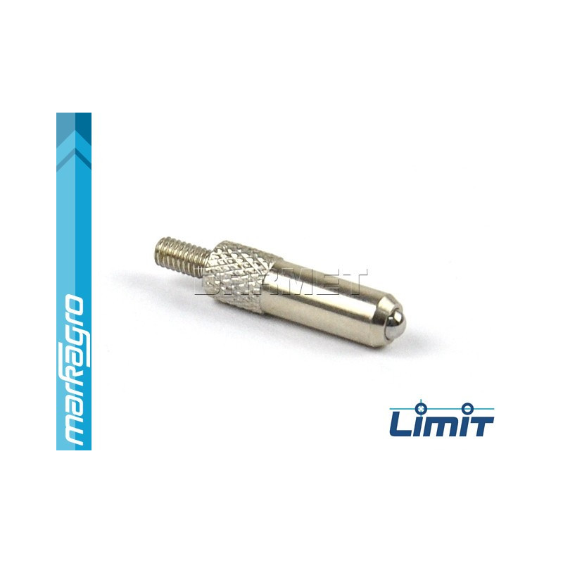 Vyměnitelný měřící dotek půlkulatý pro číselníkové úchylkoměry 16 x 4,5 mm (53181004)