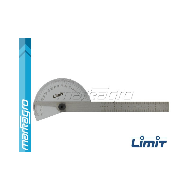 Úhloměr obloukový 150 mm, průměr stupnice 85 mm (25490103)