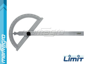 Úhloměr obloukový 300 mm, průměr stupnice 200 mm - LIMIT (2548-0401)