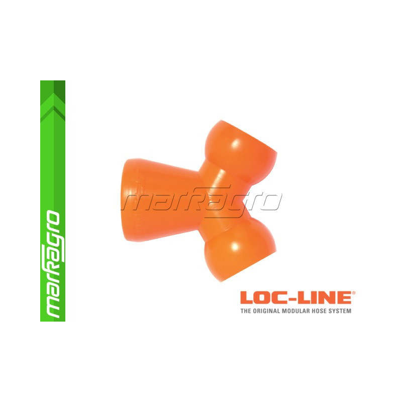 Rozbočka "Y" Z 1/2" NA 2X1/2" - LOC-LINE (59868.1)
