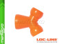 Rozbočka "Y" Z 1/2" NA 2X1/2" - LOC-LINE (59868.1)