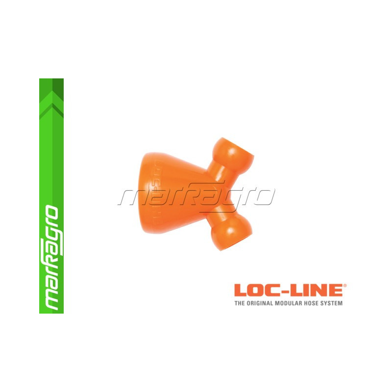 Rozbočka "Y" Z 1/2" NA 2X1/4" - LOC-LINE (59870.1)