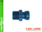 Segment s vnějším závitem BSPT 1/2" - LOC-LINE (59877.1)
