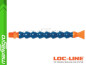 Chladící hadice s plochou tryskou 1 1/4" (~30,1 mm) s vnějším závitem NPT 3/8", délka 400 mm - LOC-LINE (P14030)
