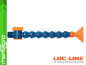 Chladící hadice s plochou tryskou 2 1/2" (~63,5 mm) s vnějším závitem NPT 3/8" s ventilem, délka 500 mm - LOC-LINE (P1504Z) Chladící hadice s plochou tryskou 2 1/2" (~63,5 mm) s vnějším závitem NPT 3/8" s ventilem, délka 500 mm - LOC-LINE (P1504Z)