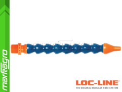 Chladící hadice s kruhovou tryskou Ø 1/4" (~6.40 mm) s vnějším závitem NPT 1/2", délka 600 mm - LOC-LINE (P16110)