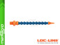 Chladící hadice s kruhovou tryskou Ø 1/16" (~1,6 mm) s vnějším závitem NPT 1/8", délka 500 mm - LOC-LINE (P05010)